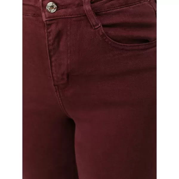  Ženske hlače DSTREET UY3105 BORDO 