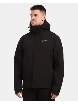 Moška hardshell jakna KILPI MONTANA-M 1M0102KI ČRNA