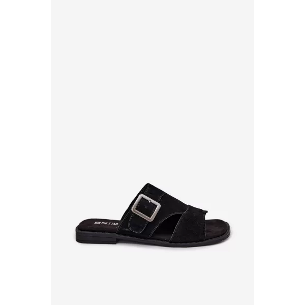  Ženski copati BIG STAR SHOES TT274477 ČRNA 
