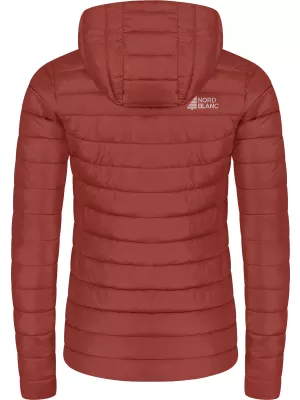 Ženska prešita jakna NORDBLANC NIMBUS WJL8395 RJAVA