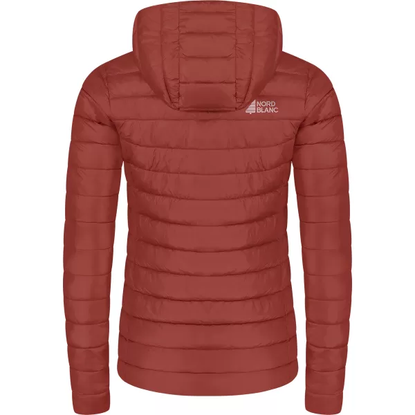  Ženska prešita jakna NORDBLANC NIMBUS WJL8395 RJAVA 