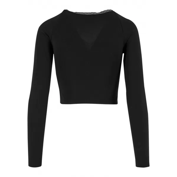  Ženska majica s kratkimi rokavi URBAN CLASSICS TB7729-00007 ČRNA 