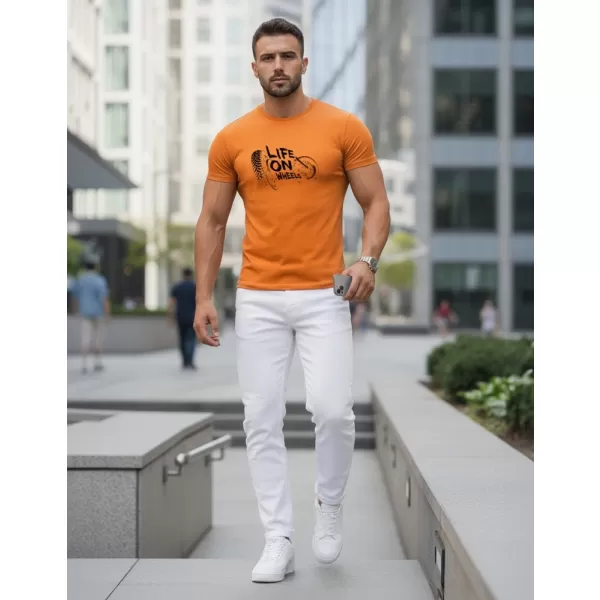  Moška majica s kratkimi rokavi DSTREET NX5016R-OR BELA 