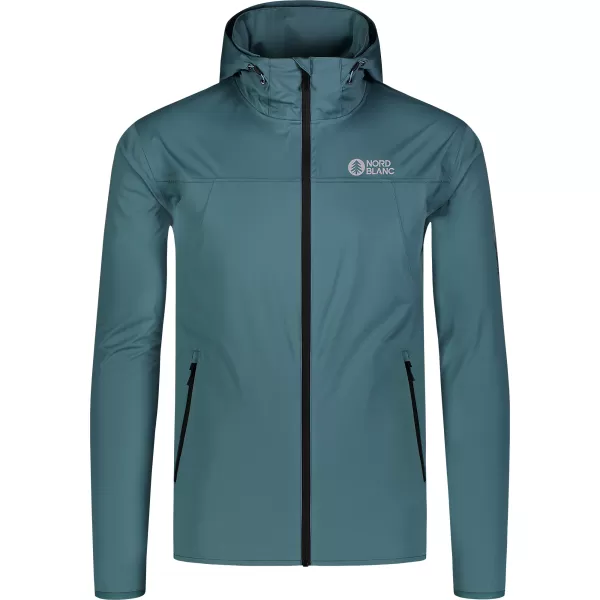 Moška nepremočljiva softshell jakna NORDBLANC EXPEDITIOUS NBSSM8323 ZELENA 