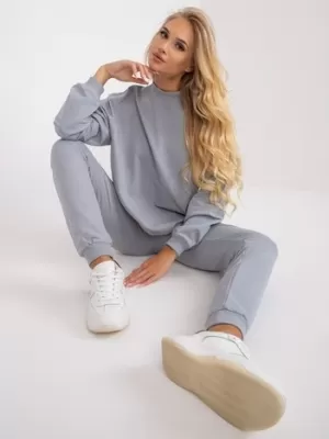 Ženski pulover BASIC FEEL GOOD AP-BL-A-R001 SIVA