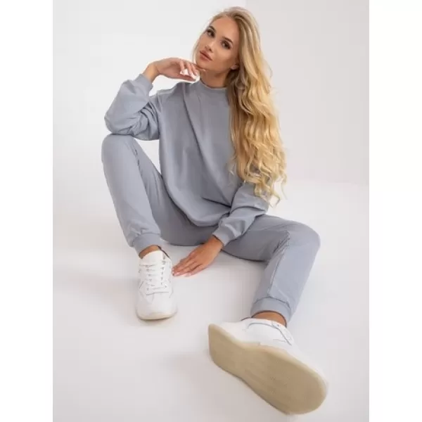  Ženski pulover BASIC FEEL GOOD AP-BL-A-R001 SIVA 