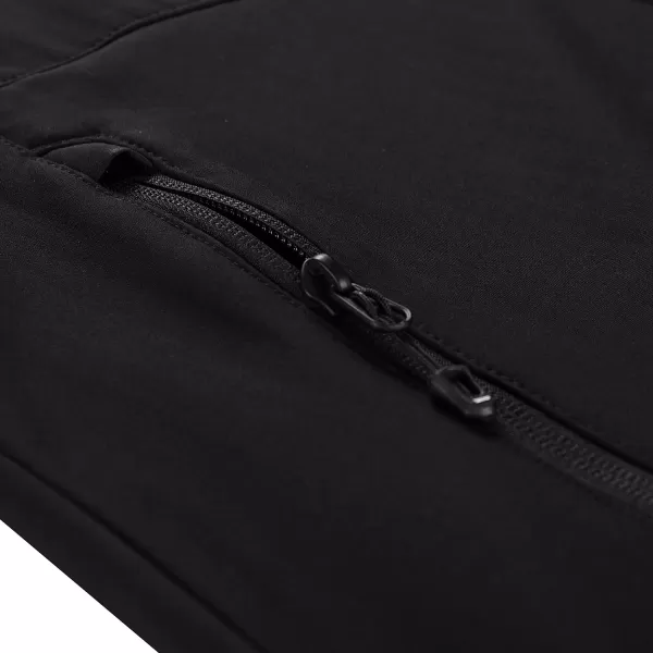  Ženska softshell jakna ALPINE PRO GEDERA ČRNA 
