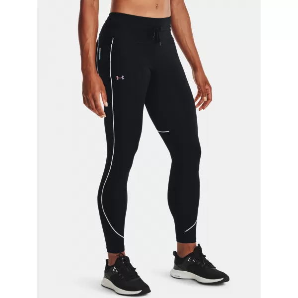  Ženske termo pajkice UNDER ARMOUR UA RUSH CG NOVELTY LEGGING 1365720-001 ČRNA 