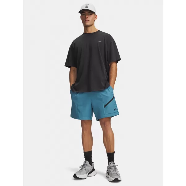  Moške kratke hlače UNDER ARMOUR UNSTOPPABLE WOVEN SHORTS 6009361-466 MODRA 