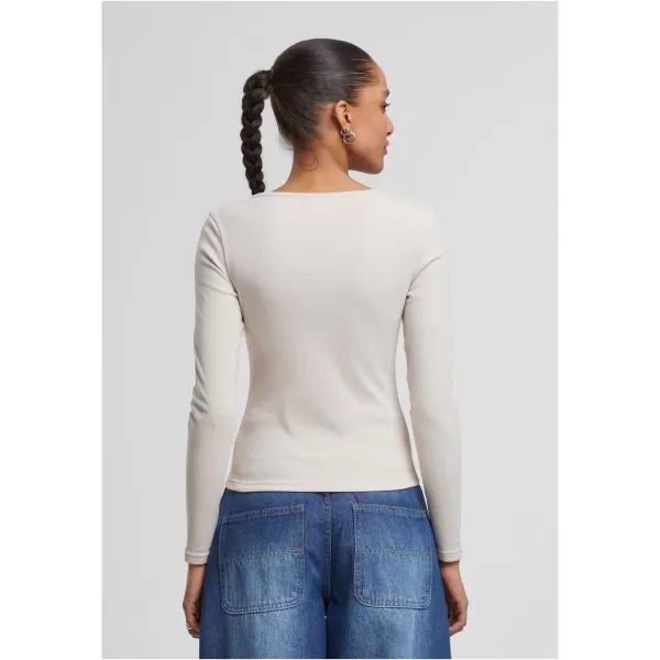  Ženska majica s kratkimi rokavi URBAN CLASSICS TB7786 OBLAK 