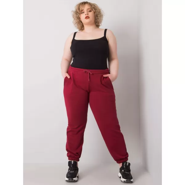  Ženske trenirke BASIC FEEL GOOD RV-DR-6331.86 BORDO 