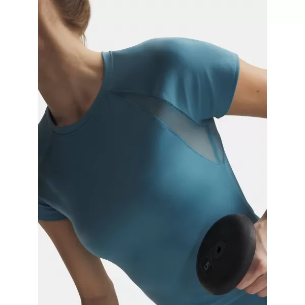  Ženska majica s kratkimi rokavi UNDER ARMOUR MOTION MESH SS 6011045-466 MODRA 