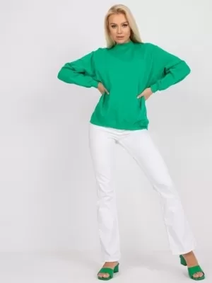 Ženski pulover BASIC FEEL GOOD RV-BL-5185.73P ZELENA