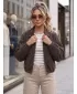 Ženska jakna DSTREET TY6052 RJAVA