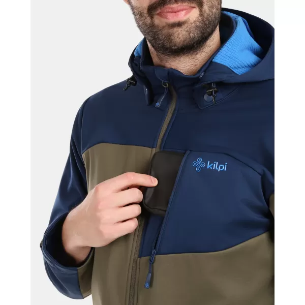  Moška softshell jakna KILPI ONTAVIO-M 1M0112KI KAKI 