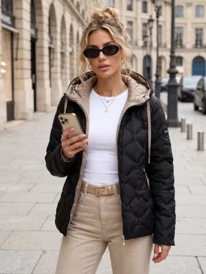 Ženska jakna DSTREET TY5886 ČRNA