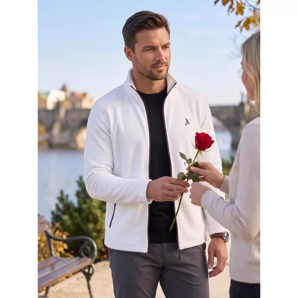  Moški pulover iz flisa ALTISPORT ALM002852 BELA 