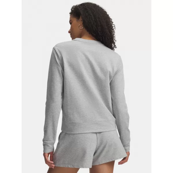  Ženski pulover UNDER ARMOUR SPORT TERRY CREW 6011016-011 SIVA 