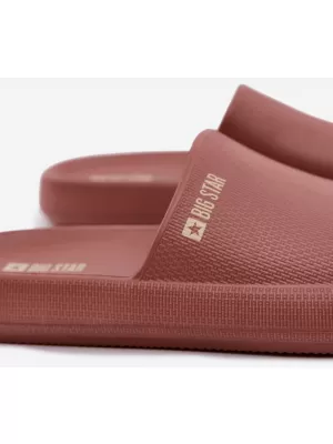 Ženski copati BIG STAR SHOES UU274088 ODTENKI RDEČE