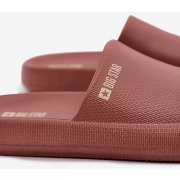  Ženski copati BIG STAR SHOES UU274088 ODTENKI RDEČE 