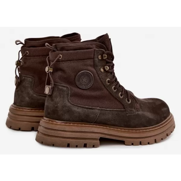  Moški čevlji BIG STAR SHOES UU174254 RJAVE/BEŽ SENCE 