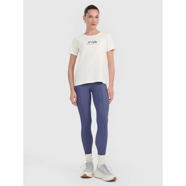  Ženske pajkice 4F WAW25TTIGF237 DENIM 