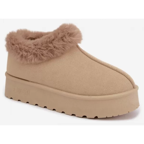 Ženski snežaki BIG STAR SHOES UU274204 BEŽ 