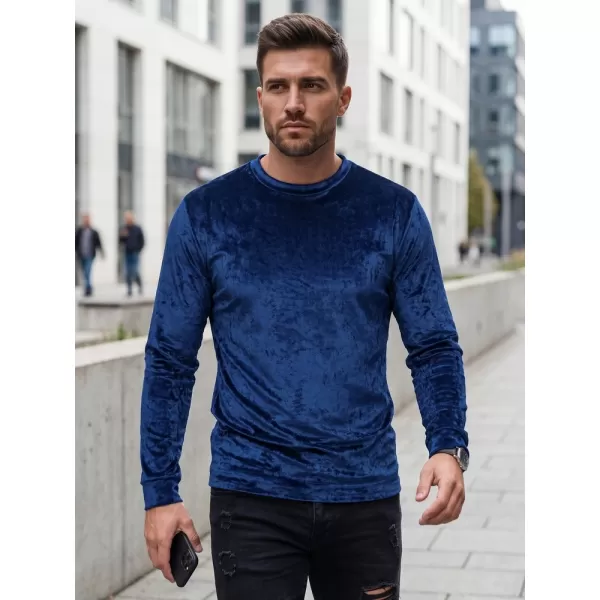  Moški pulover DSTREET BX5531 TEMNO MODRA 