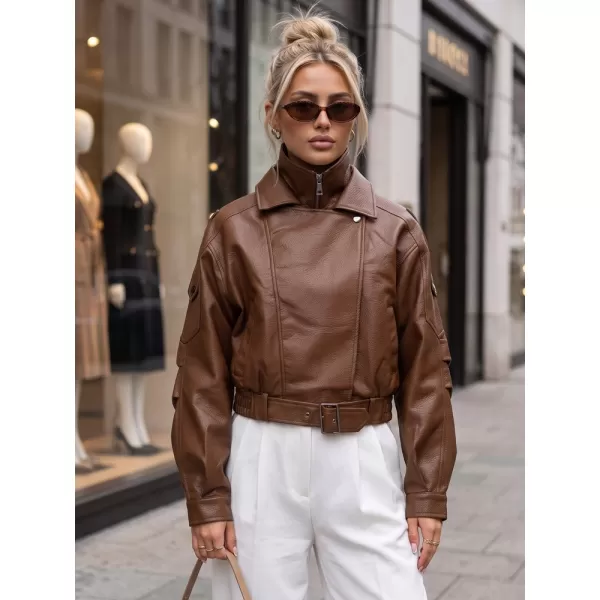  Ženska jakna DSTREET TY5845 KARAMELA 