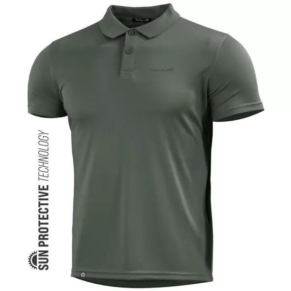 Moška majica s kratkimi rokavi PENTAGON ANASSA POLO K09017 KAMUFLAŽNO ZELENA 