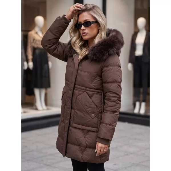  Ženska jakna DSTREET TY5825 RJAVA 