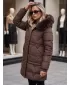 Ženska jakna DSTREET TY5825 RJAVA