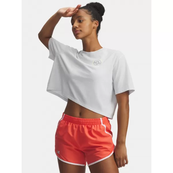  Ženska majica s kratkimi rokavi UNDER ARMOUR W REALITY CAN WAIT SS 6009534-023 SIVA 