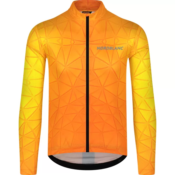  Moški kolesarski dres NORDBLANC RIDEPRO NBSMF8102 JANTAR 