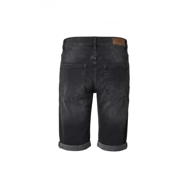  Moške kratke hlače URBAN CLASSICS TB8457 ČRNO OPRANO 