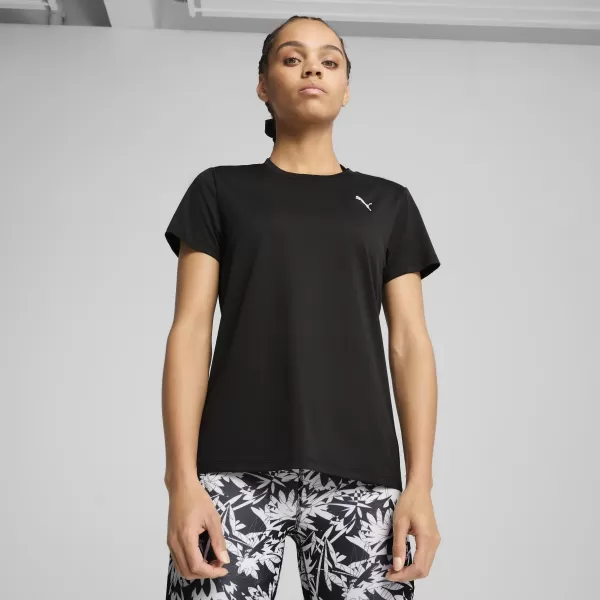  Ženska majica s kratkimi rokavi PUMA W TAD ESSENTIAL CREW TEE 52717701 ČRNA PUMA 