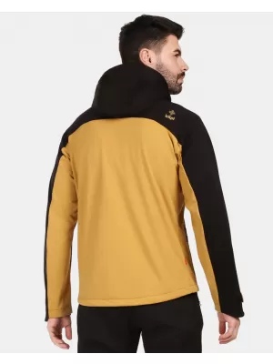 Moška softshell jakna KILPI ONTAVIO-M 1M0112KI ZLATI