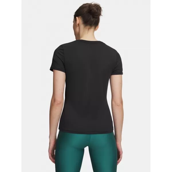  Ženska majica s kratkimi rokavi UNDER ARMOUR TECH MESH SS 6009990-001 ČRNA 