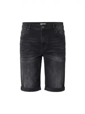 Moške kratke hlače URBAN CLASSICS TB8457 ČRNO OPRANO