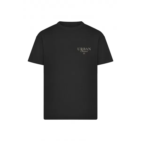  Moška majica s kratkimi rokavi URBAN CLASSICS TB8755 ČRNA 
