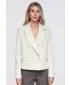 Ženska jakna OMBRE OW-BL-E0006 EKRU
