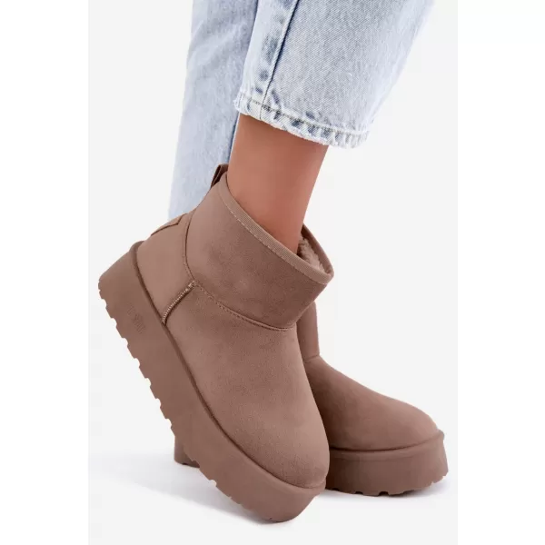  Ženski snežaki BIG STAR SHOES UU274224 BEŽ 
