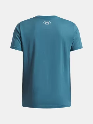 Fantovska majica s kratkimi rokavi UNDER ARMOUR B SPORTSTYLE LC SS 1389962-466 MODRA
