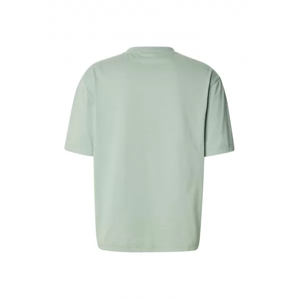  Moška majica s kratkimi rokavi URBAN CLASSICS TB7169 LILIJA PRAH ZELENA 