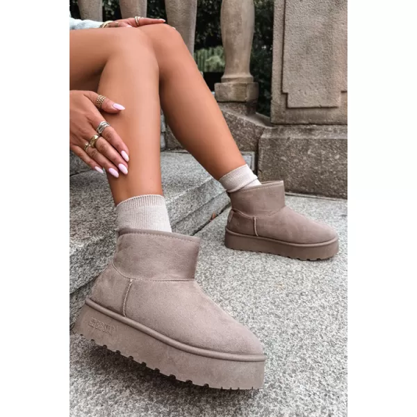  Ženski snežaki BIG STAR SHOES UU274224 BEŽ 