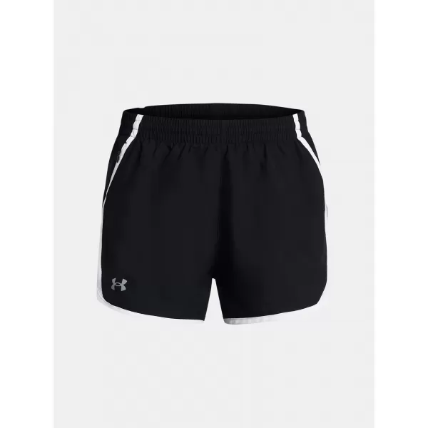  Ženske kratke hlače UNDER ARMOUR UA FLY BY 3'' SHORTS 1382438-002 ČRNA 