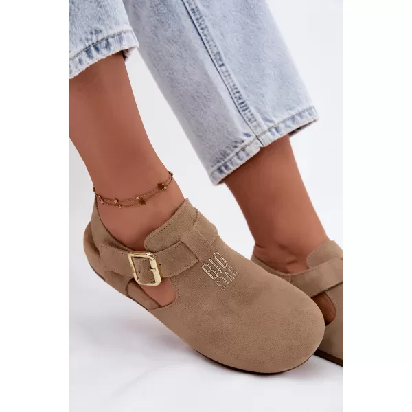  Ženske sandale BIG STAR SHOES TT274542 BEŽ 