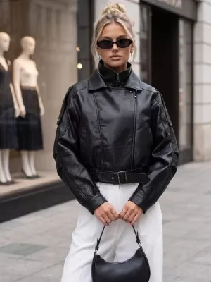Ženska jakna DSTREET TY5844 ČRNA