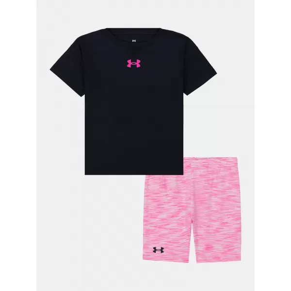 Komplet za punčko UNDER ARMOUR TWIST BIKE SHORT SET UASII0PR-001 ČRNA 