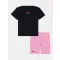Komplet za punčko UNDER ARMOUR TWIST BIKE SHORT SET UASII0PR-001 ČRNA